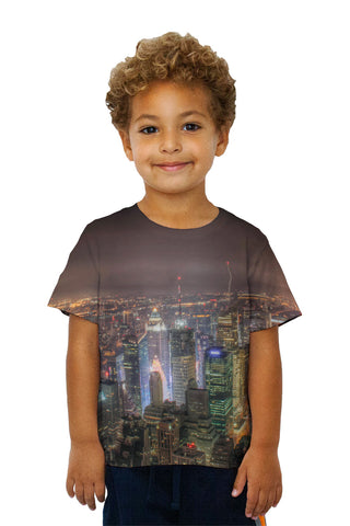 Kids Times Square From Empire State Building