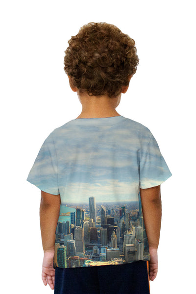 Kids Chicago Skyline Kids T-Shirt
