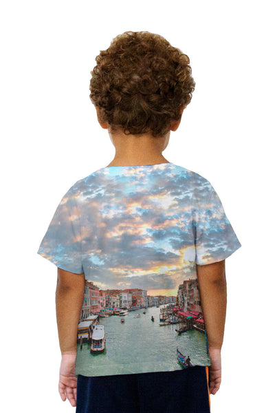 Kids Italian Venice Canal Kids T-Shirt