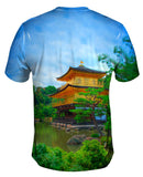Golden Pavilion In Kyoto