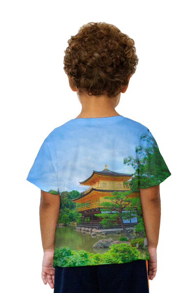 Kids Golden Pavilion In Kyoto Kids T-Shirt