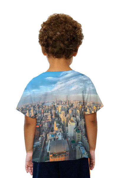 Kids Shanghai City Scape&nbsp;Kids T-Shirt
