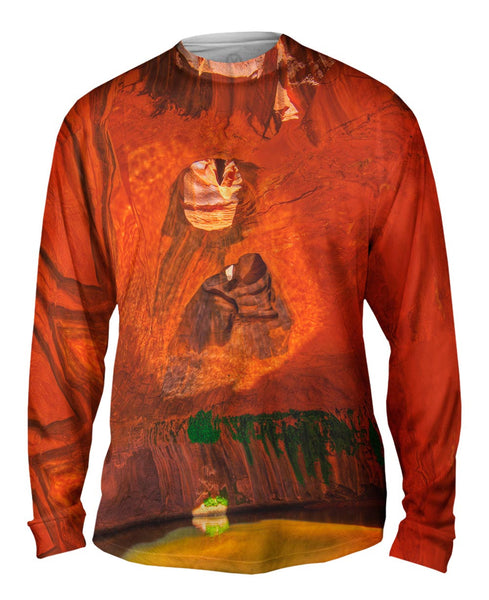 Golden Cathedral Mens Long Sleeve