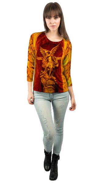 Michael And Devil&nbsp;Womens 3/4 Sleeve