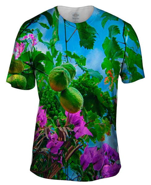 Lemons And Grapes Mens T-Shirt