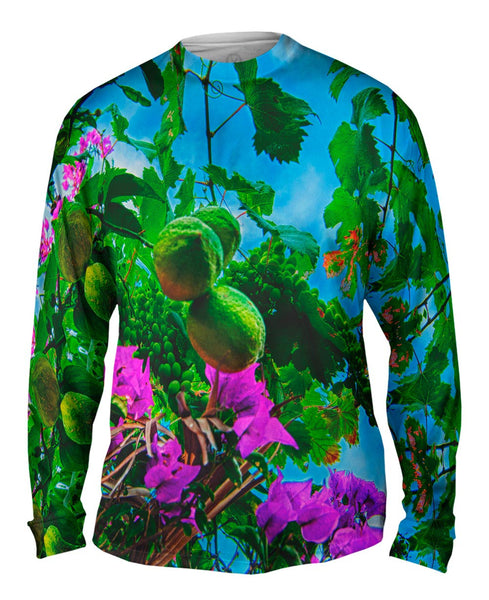 Lemons And Grapes Mens Long Sleeve