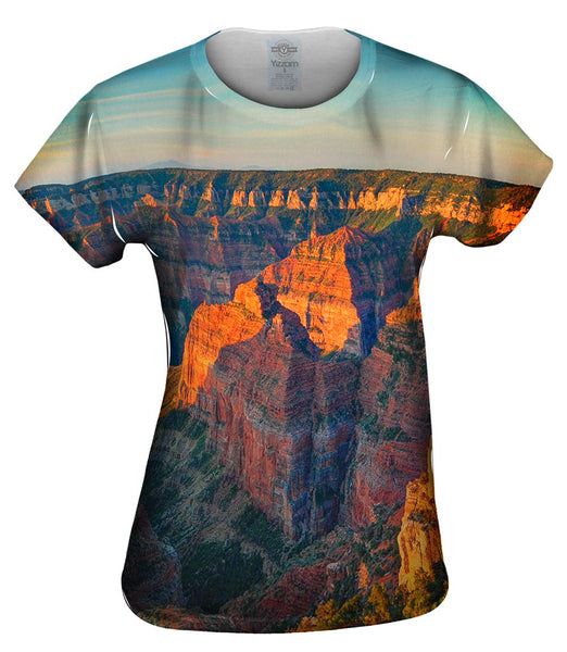 Grand Canyon Sunset Womens Top