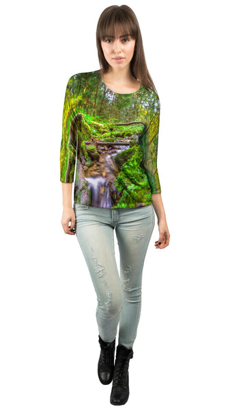Fall Forest&nbsp;Womens 3/4 Sleeve