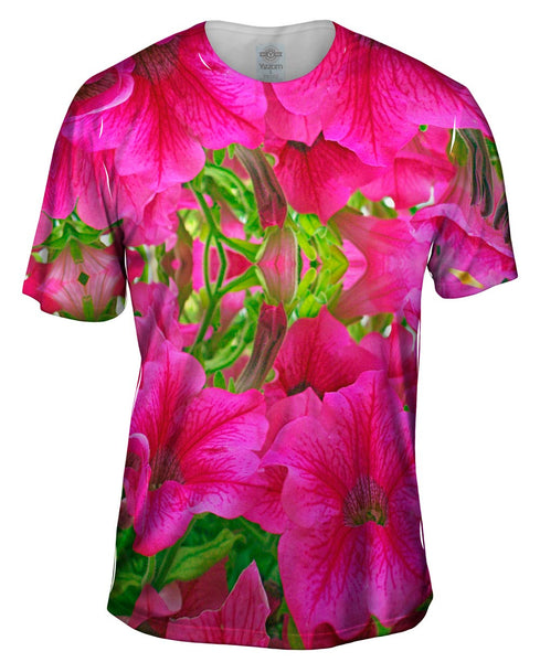Pink Flowers Mens T-Shirt