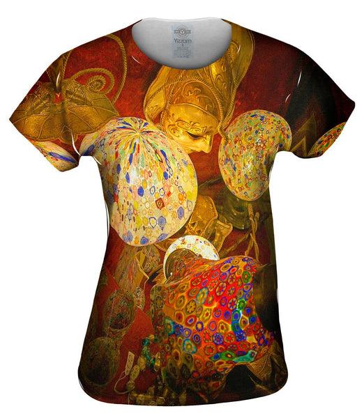 Colorful Objects Womens Top
