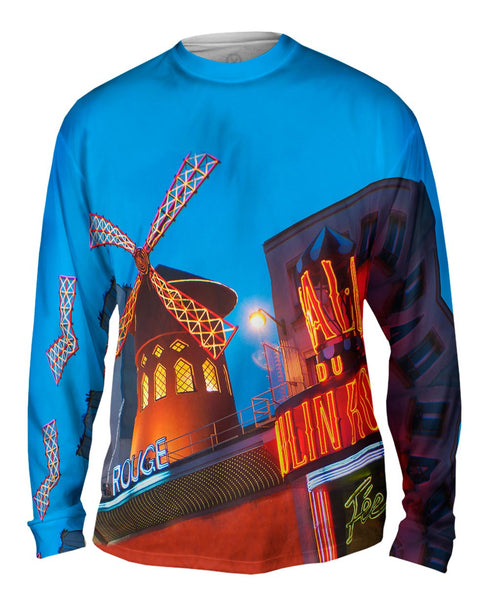 Evening At The Moulin Rouge Mens Long Sleeve