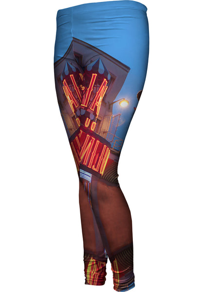 Evening At The Moulin Rouge Womens Leggings