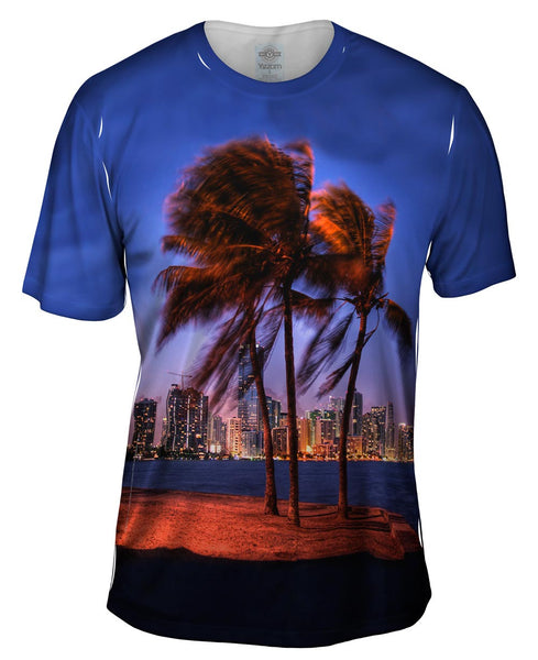 Miami Skyline Mens T-Shirt