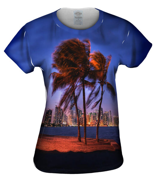Miami Skyline Womens Top