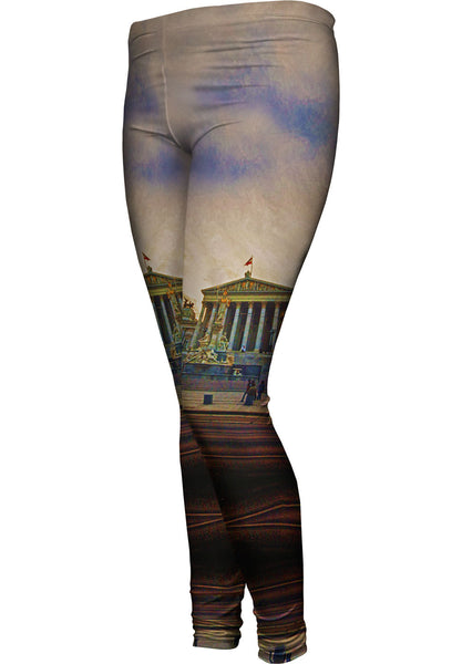 Austrian Parliament Bldg - Vienna Womens Leggings