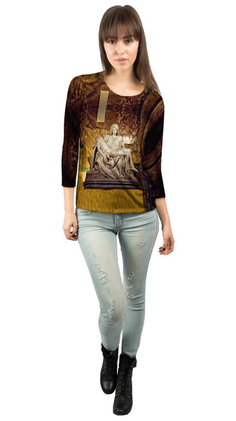 Mother Cradles Wounded&nbsp;Womens 3/4 Sleeve