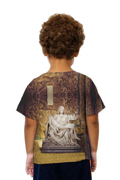 Kids Mother Cradles Wounded Kids T-Shirt