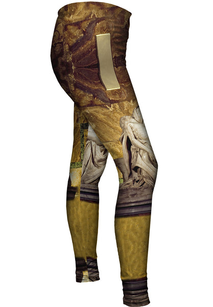 Mother Cradles Wounded Womens Leggings