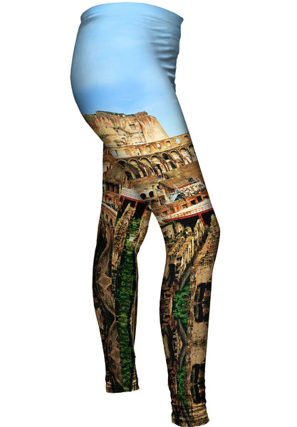 Olympic Stadium Ruins Womens Leggings