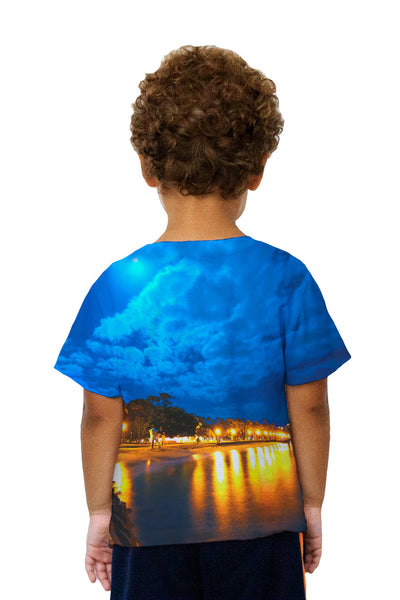 Kids Moonlit Beach Kids T-Shirt