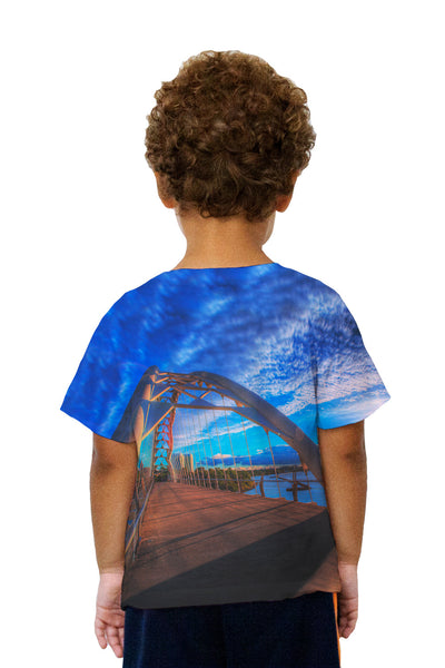 Kids Toronto Sunrise Bridge Kids T-Shirt