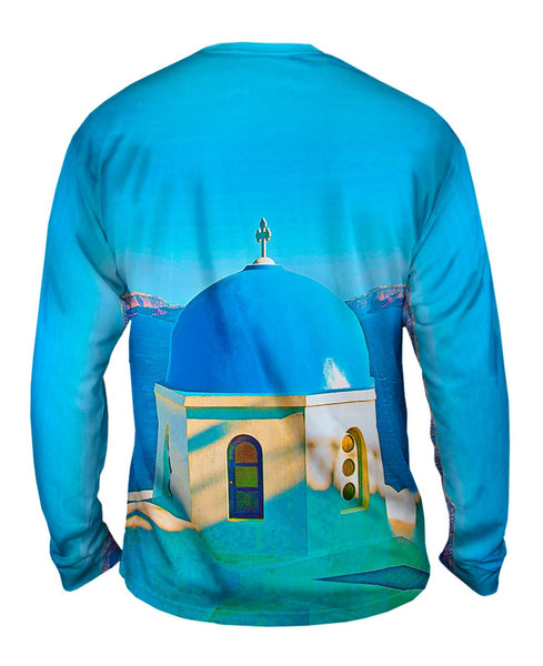Blue Dome Santorini - Oia&nbsp;Mens Long Sleeve