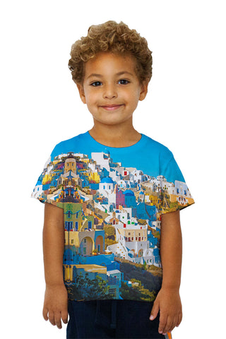 Kids Picturesque Oia
