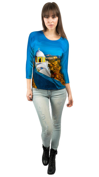 Cliftop Church In - Fira Womens 3/4 Sleeve