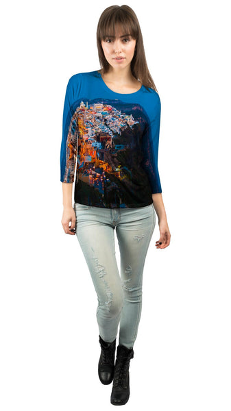 Fira At Dusk&nbsp;Womens 3/4 Sleeve