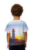 Kids Lighthouse Sunset