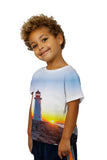 Kids Lighthouse Sunset