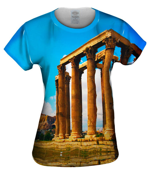 Temple Of Olympian - Zeus Womens Top