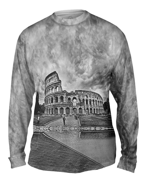 Bw Colosseum Rome Mens Long Sleeve