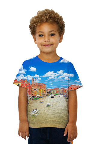 Kids The Grand Canal - In - Venice