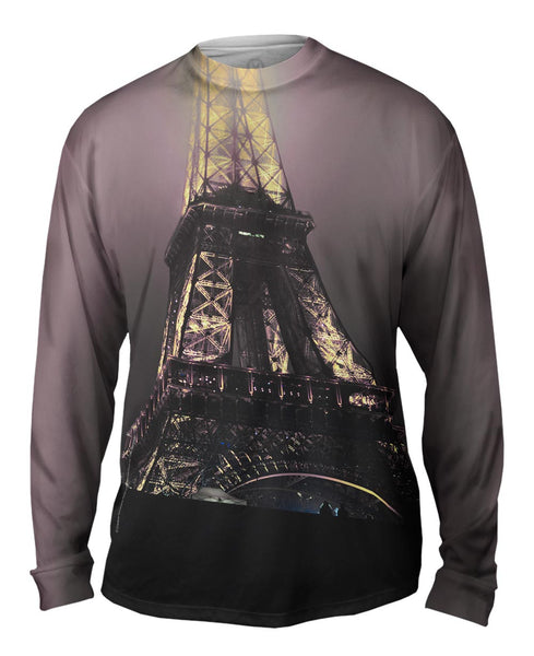 Eiffel Tower At Night Mens Long Sleeve