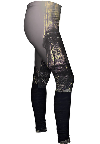 Eiffel Tower At Night Womens Leggings