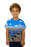 Kids Gondolas In Venice