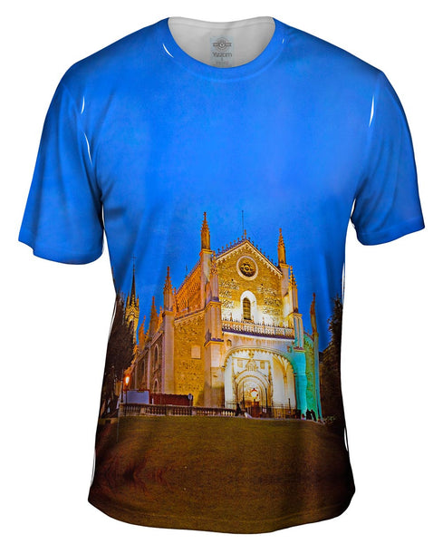 Church Cloisters San - Jeronimo - El - Real Mens T-Shirt