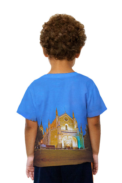 Kids Church Cloisters San - Jeronimo - El - Real Kids T-Shirt