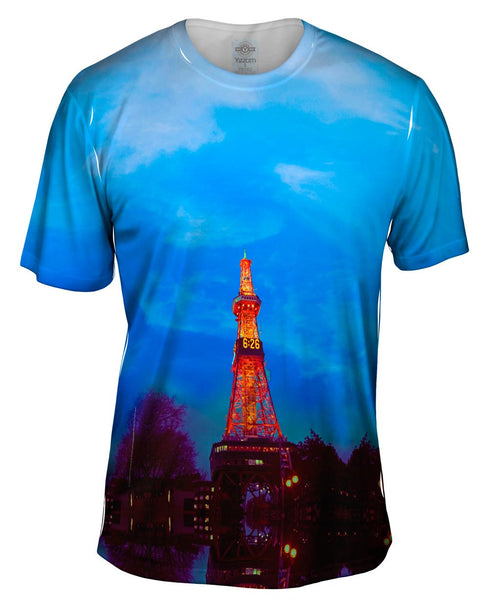 Sapporo Tv Tower Mens T-Shirt