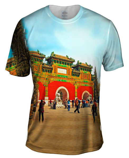 Glazed Tile Archway - Beihai - Park Mens T-Shirt