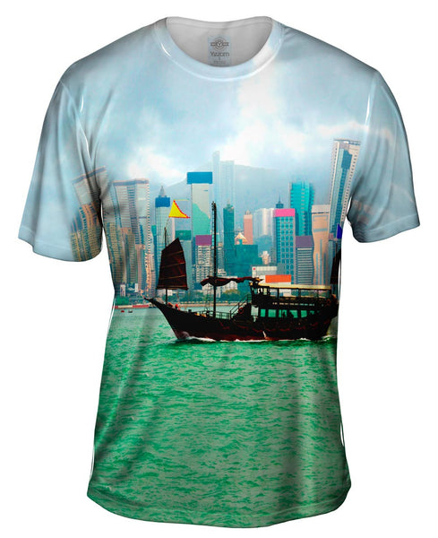 Chinese Junk Hong - Kong Mens T-Shirt