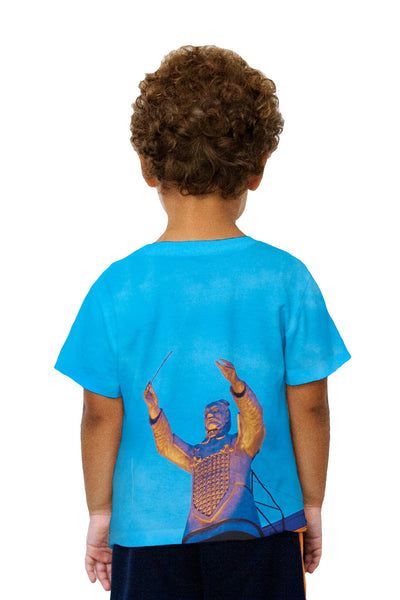 Kids Terracotta Orchestra Theater Kids T-Shirt