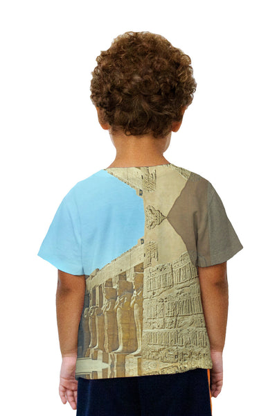 Kids Egypt Wall Kids T-Shirt