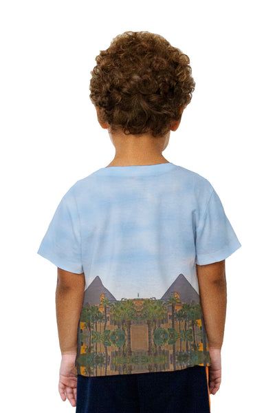 Kids Egypt Pyramid Kids T-Shirt