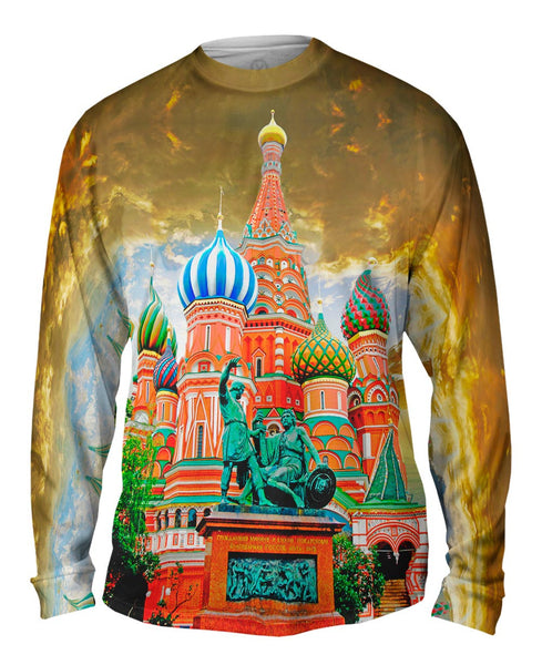 St Basils Cathedral - Colors Mens Long Sleeve