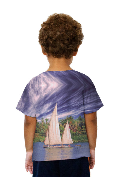 Kids Boats Egypt Kids T-Shirt