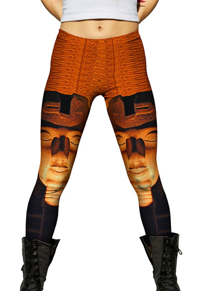 Egyptian Statue Womens Leggings