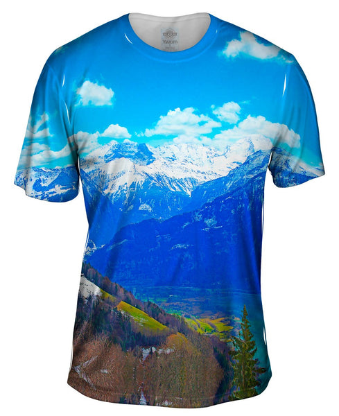 Swiss Alps Mens T-Shirt