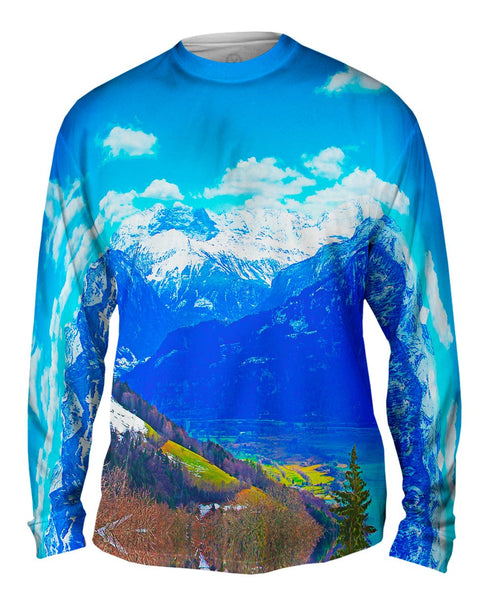 Swiss Alps Mens Long Sleeve